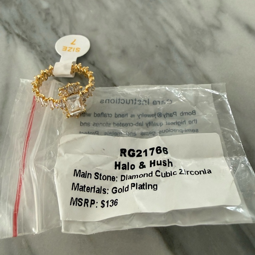 BP lumina ring size 7